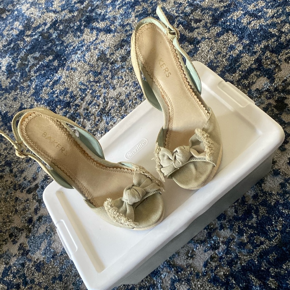Denim sandals